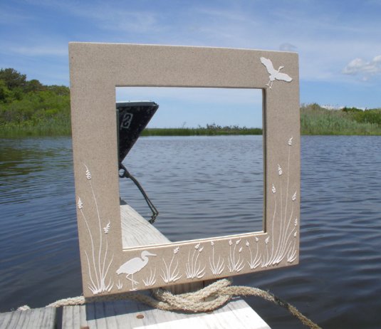 Heron Mirror