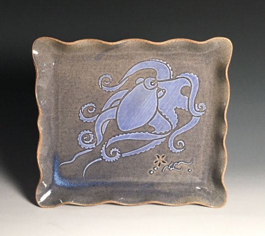 Octopus Square Tray