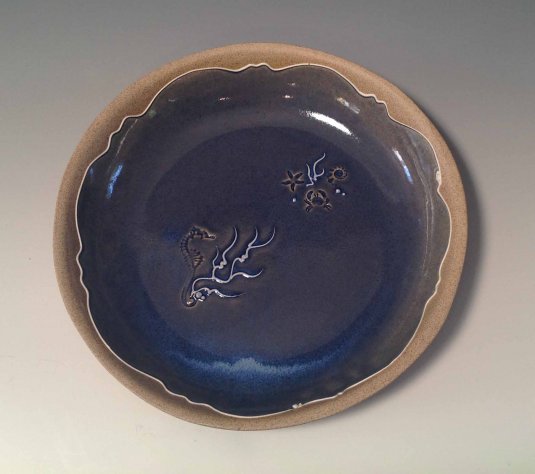 Seahorse bowl
