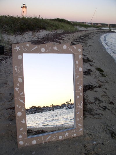 Stoneware Mirror